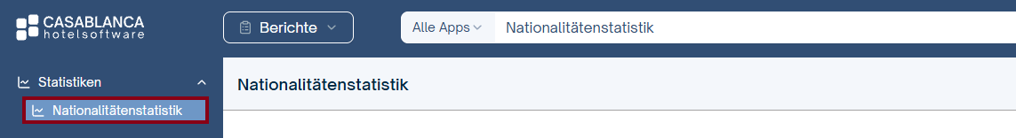 Nationalitätenstatistik