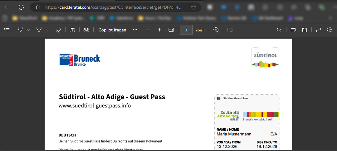 PDF wird geöffnet