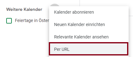 Per URL