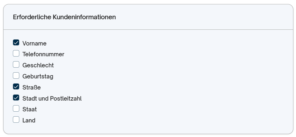 Gutscheinverwaltung