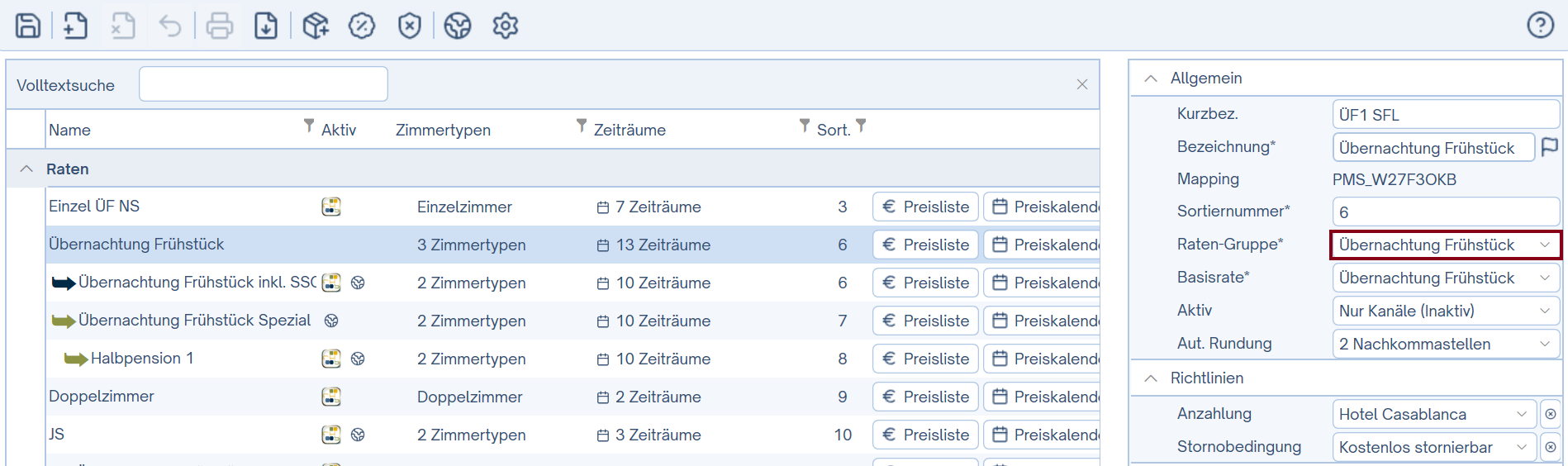 Raten Gruppe Zuteilung