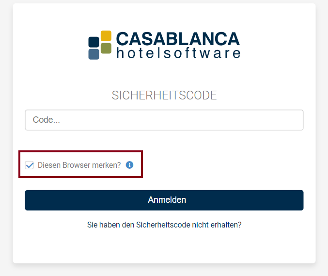 Diesen Browser merken