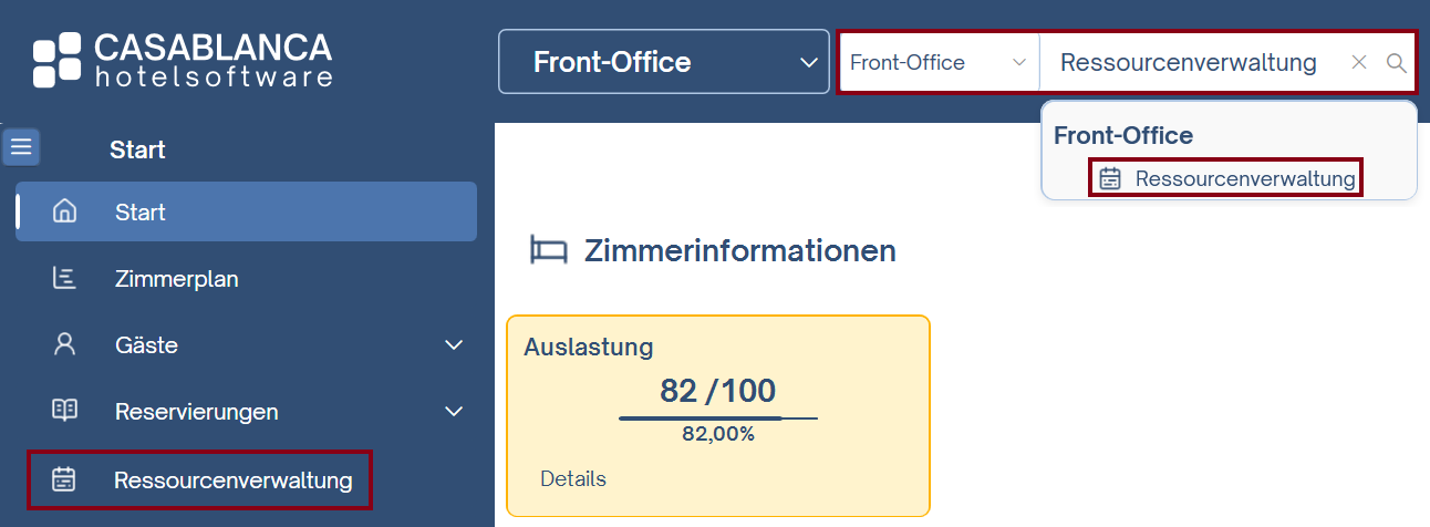 Ressourcenverwaltung