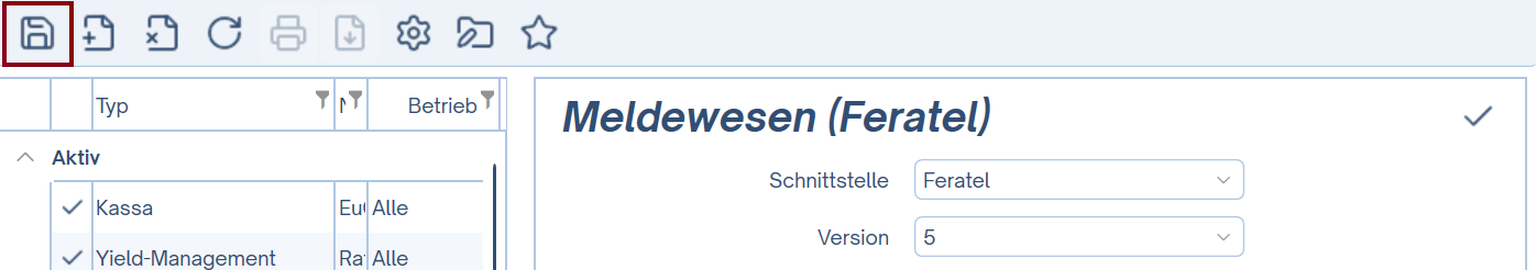 Meldewesen-Schnittstelle speichern Stammdaten - Ersatz - Meldezettel Nr. Bereich eingeben