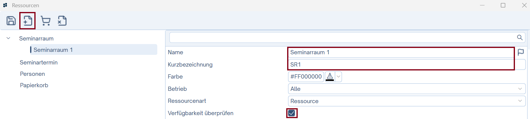 Ressourcenverwaltung