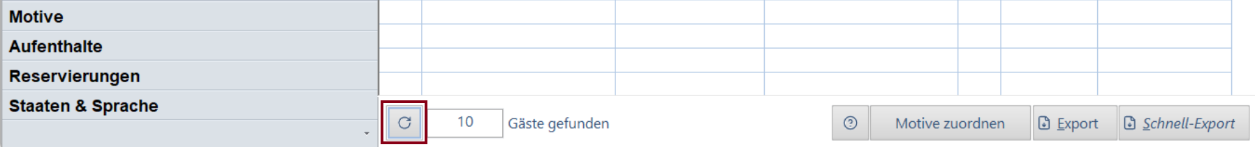 Selektion starten