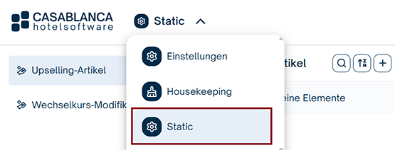 Static App Upselling