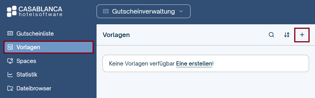 Gutscheinverwaltung