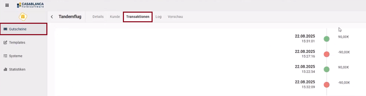 Transaktionen