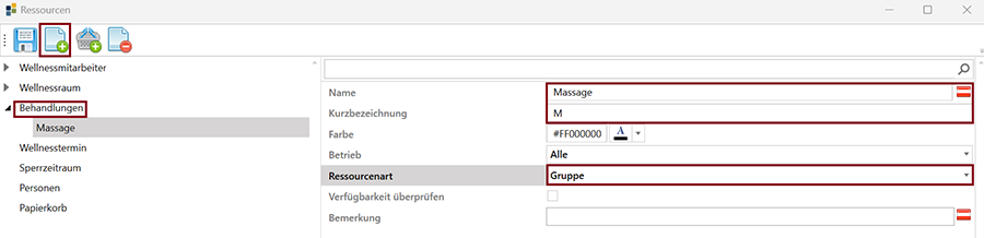 Spa- &amp; Wellnessverwaltung