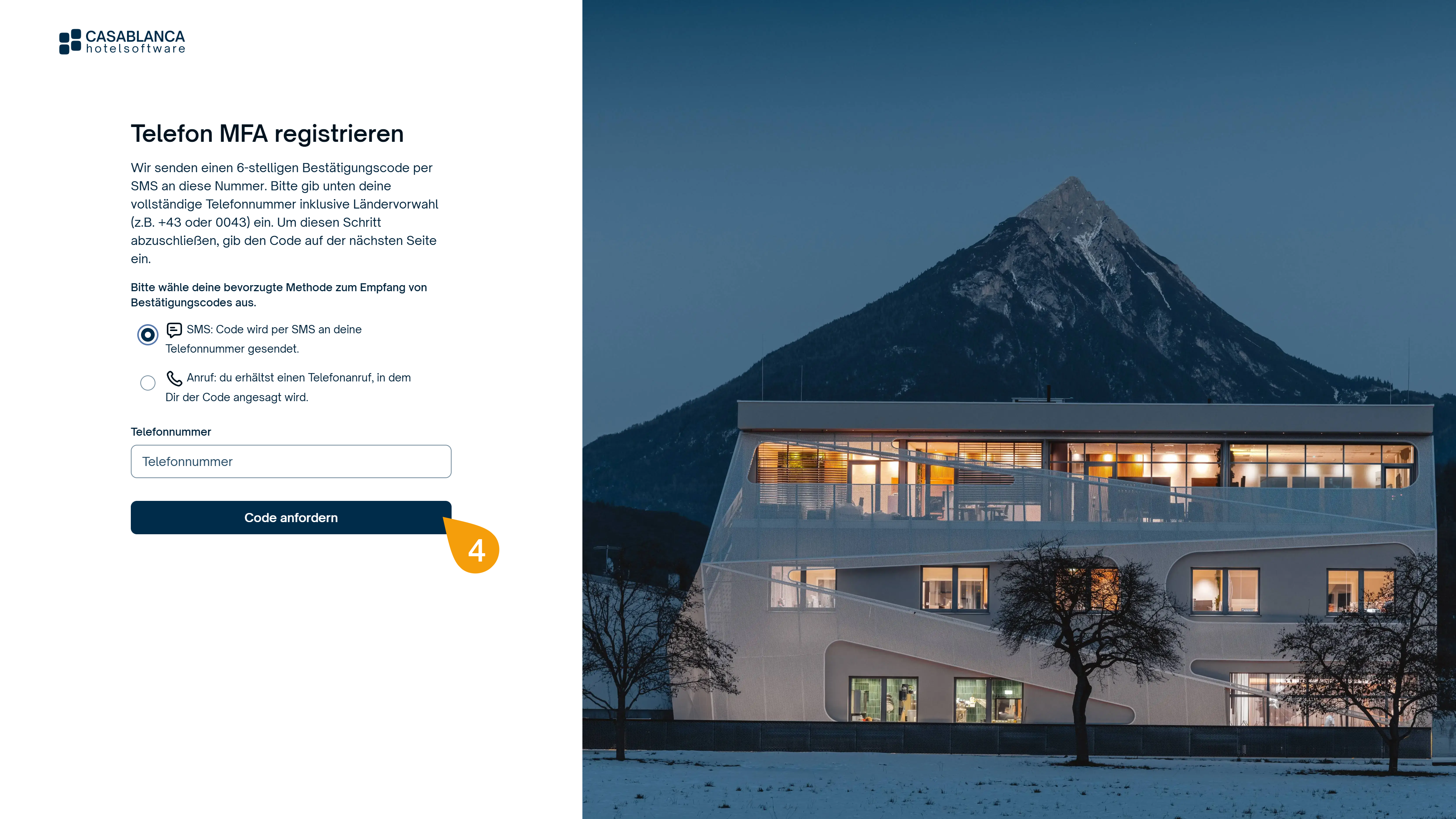 Einrichtung der Multi-Faktor-Authentifizierung (MFA)
