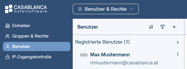 Benutzerverwaltung
