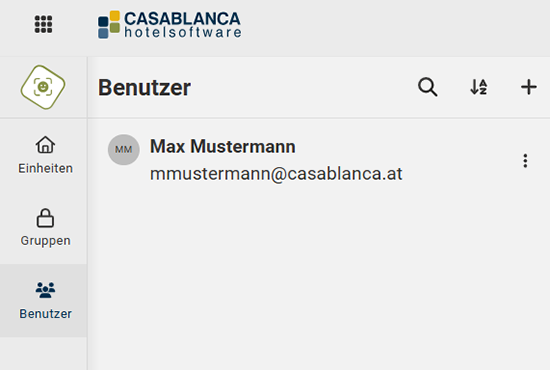 Benutzerverwaltung