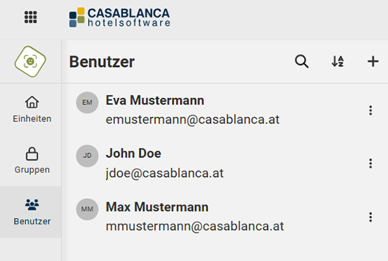 Benutzerverwaltung
