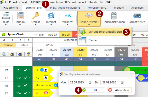Verfügbarkeiten
