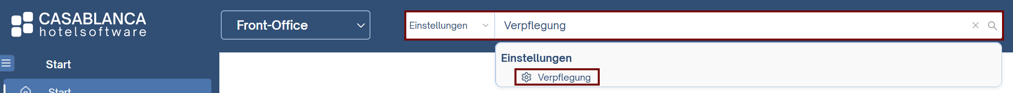Verpflegung