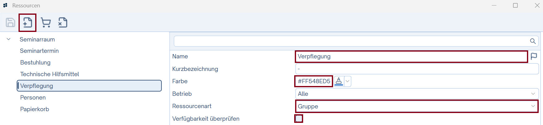 Ressourcenverwaltung