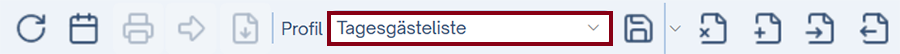 Ansicht Profile