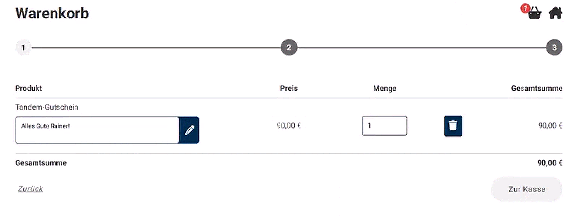 Warenkorb