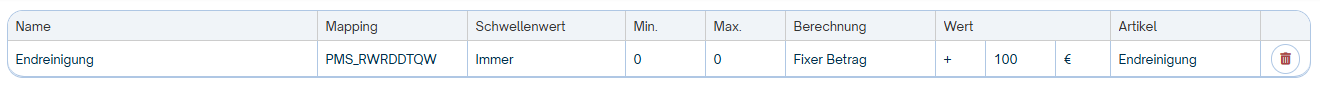 Zu-/Abschläge Zuschläge / Rabatte