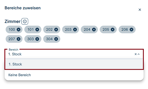 Zuweisung von Aufgaben